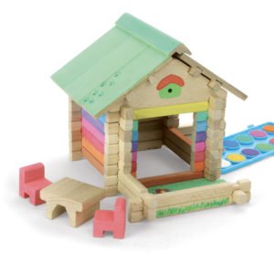 Maison à peindre et à construire en bois