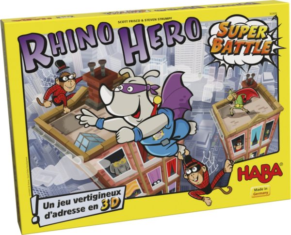 Rhino Hero Super Battle jeu d'adresse