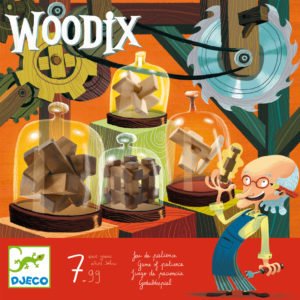 6 Casse têtes Woodix en bois