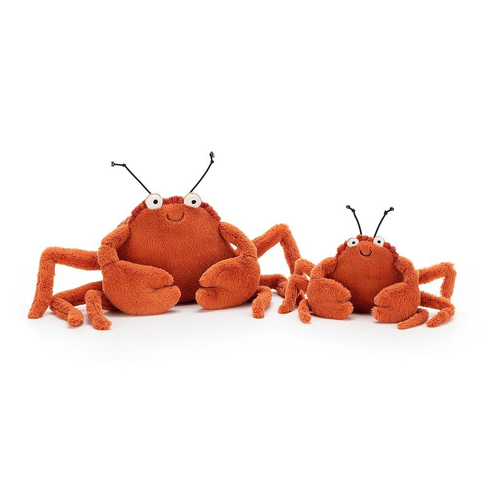 Peluche Crispin Le Crabe Tres Douce Toute Mignonne Pour Bebes Et Enfants