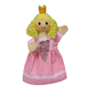 Marionnette à main Princesse rose