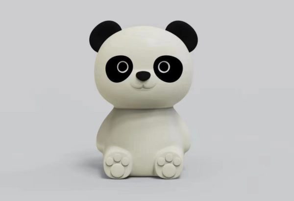 Cette jolie veilleuse portable tactile en forme de panda permet de passer une douce nuit et se déplacer en toute sécurité.