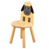 Avec cette chaise animal en bois très robuste dont le dossier est un mouton, vous allez pouvoir passer des heures à vous amuser.