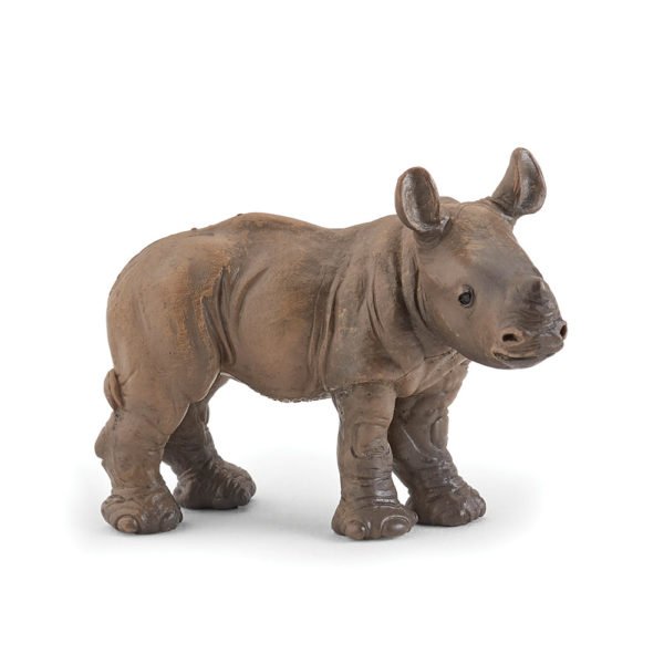 Avec la figurine Bébé rhinocéros, découvrez la vie sauvage comme si vous y étiez ! Les animaux viennent à votre rencontre et se laissent apprivoiser.