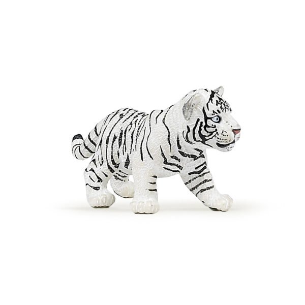 Avec la figurine Bébé tigre blanc, découvrez la vie sauvage comme si vous y étiez ! Les animaux viennent à votre rencontre et se laissent apprivoiser.