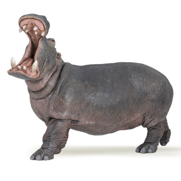 Avec la figurine Hippopotame, découvrez la vie sauvage comme si vous y étiez ! Les animaux viennent à votre rencontre et se laissent apprivoiser