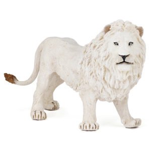 Figurine Lion blanc