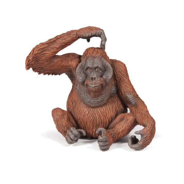 Avec la figurine Orang-outan, découvrez la vie sauvage comme si vous y étiez ! Les animaux viennent à votre rencontre et se laissent apprivoiser.