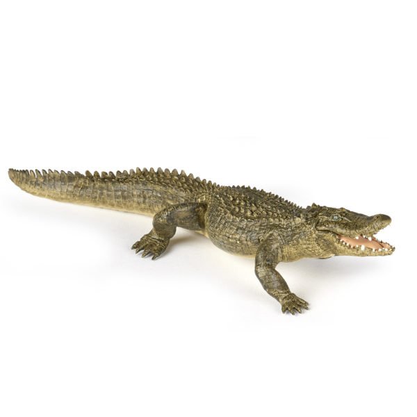 La figurine Alligator fait partie des animaux de la vie sauvage (en principe peu sympathiques !) que les petits et les grands auront plaisir à animer