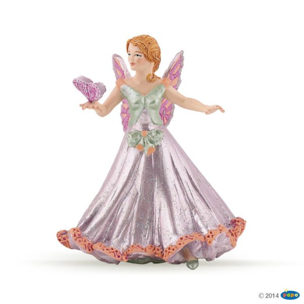 La figurine Elfe papillon rose vous entraîne dans le Monde enchanté, à travers un voyage magique, à la rencontre d'un univers peuplé d'êtres féériques
