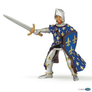 Figurine Prince Philippe bleu