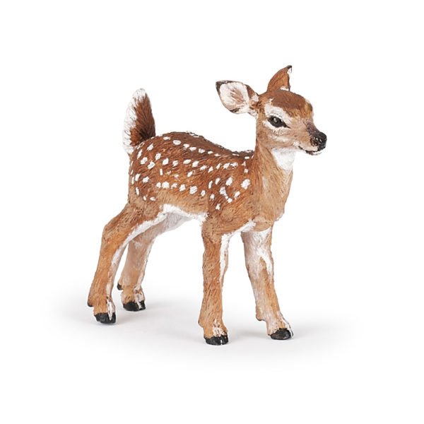 La figurine Faon de Virginie fait partie des animaux de la forêt que que les petits et les grands auront plaisir à animer.