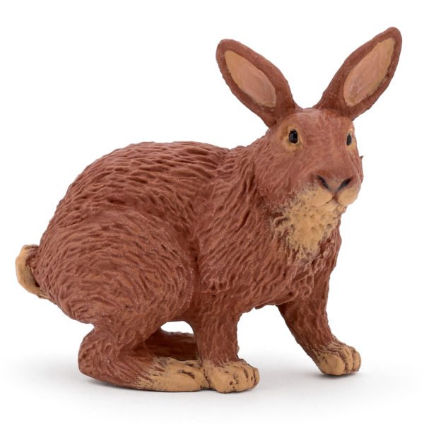 La figurine Lapin marron fait partie des animaux de la ferme que petits et grands auront plaisir à animer.