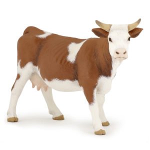 Figurine Vache Simmental