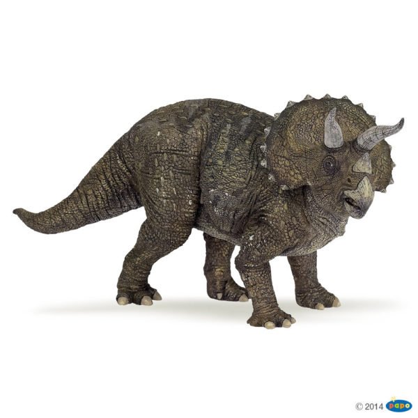 La figurine Dinosaure Tricératops vous permet d'aller à la rencontre du monde fascinant des dinosaures.