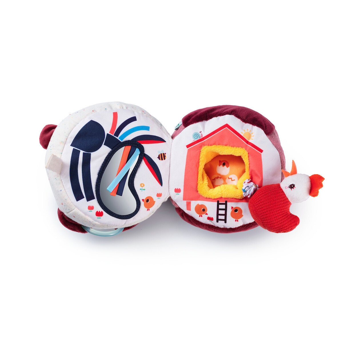 La peluche découverte s'emporte partout et fait un très bon cadeau de naissance.