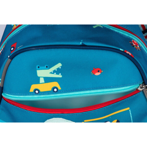Le sac à dos En route est parfait pour aller à l'école ou à la crèche mais est aussi idéal pour la ballade ou le pique-nique !