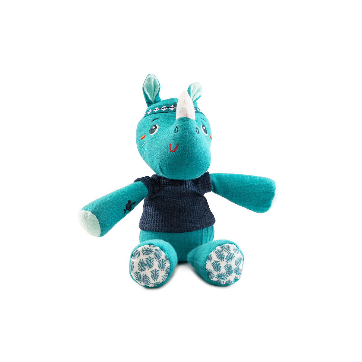 Ce doudou fabriqué en coton 100% écologique saura accompagner votre enfant dans l'apprentissage de la vie avec les petits bobos et les gros dodos ! (Presque aussi efficace que les bisous magiques Papa ou Maman)