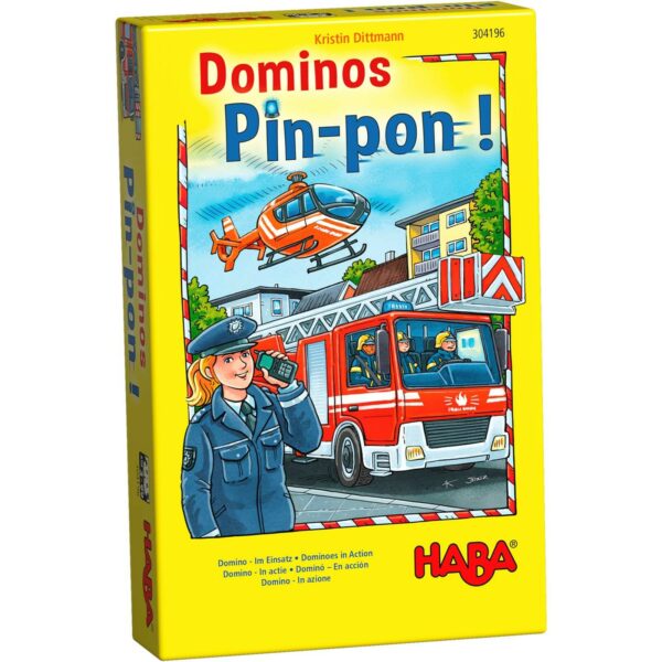 Boite du jeu Dominos Pin-Pon