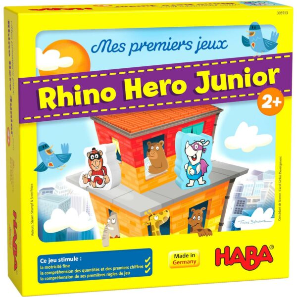 Boite du jeu Rhino Hero Junior