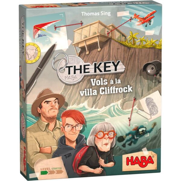 boite du jeu The Key – Vols à la villa Cliffrock