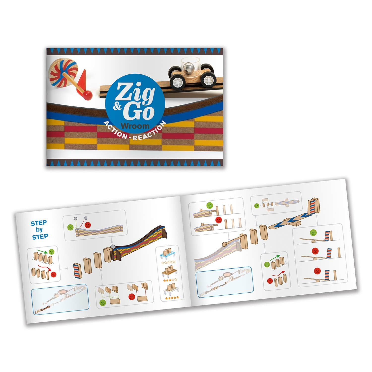 DJ05643 Zig & Go Wroom livret livret du jeu Zig & Go Wroom