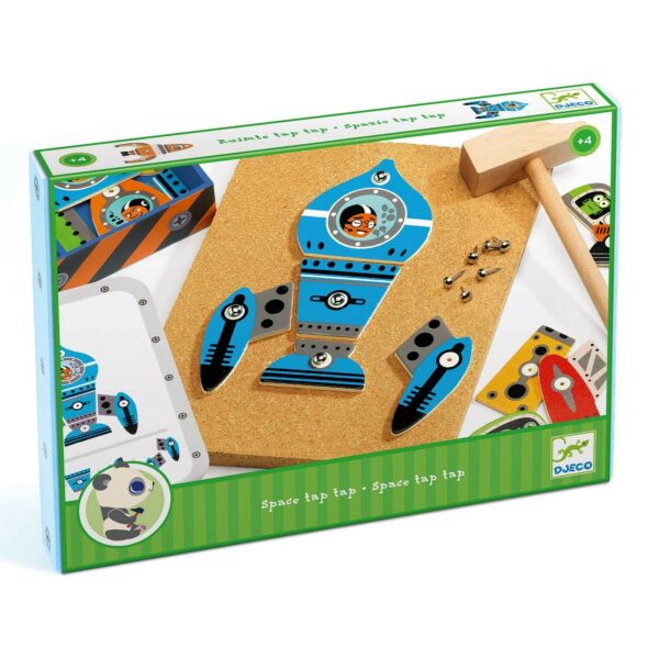 Ce jeu est un jeu d'adresse pour les plus jeunes.  Il est livré dans une belle boîte en bois idéale pour le rangement.
