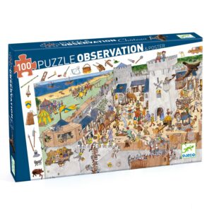 Puzzle observation Château fort 100 pièces
