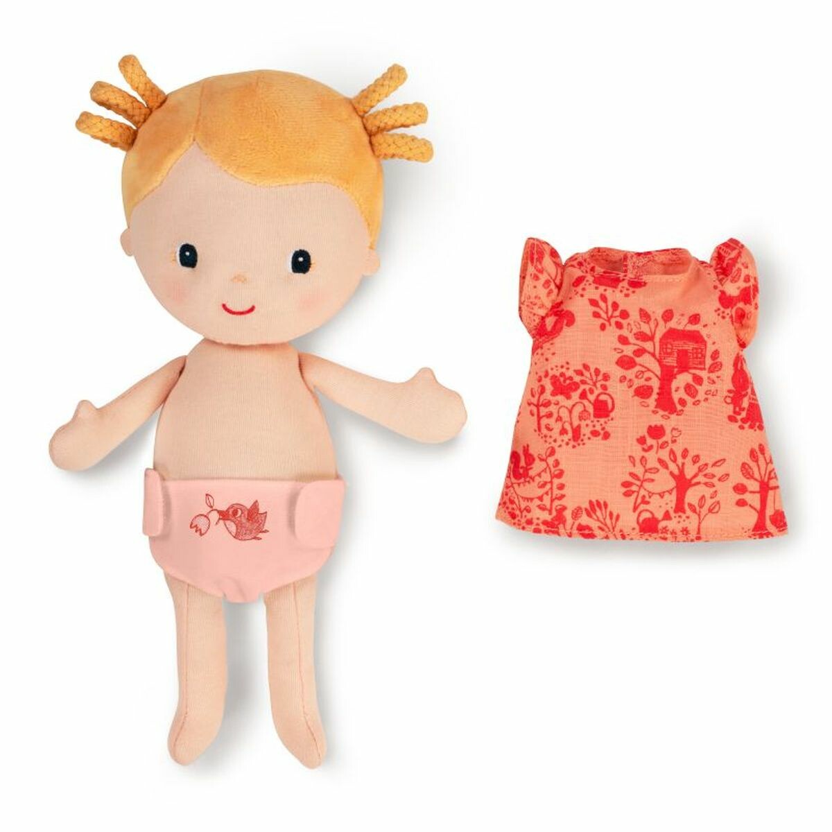 Poupée-Léna-et-son-kit Poupée Léna, un bébé à dorloter