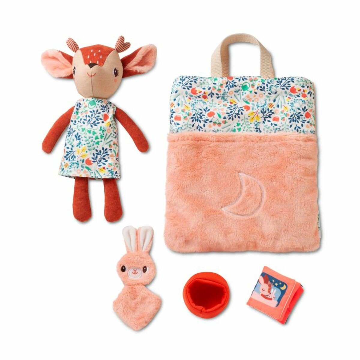 Peluche-rituel-coucher-Stella Le set peluche rituel du coucher Stella.