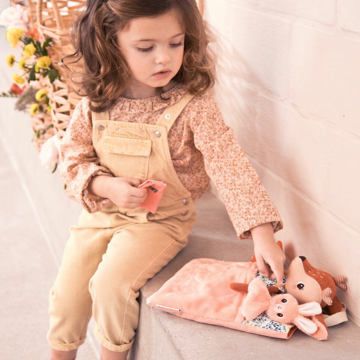 Peluche-rituel-coucher-Stella- Le set peluche rituel du coucher Stella.