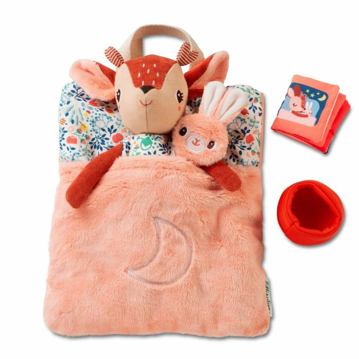 Peluche-rituel-coucher-Stella Le set peluche rituel du coucher Stella.