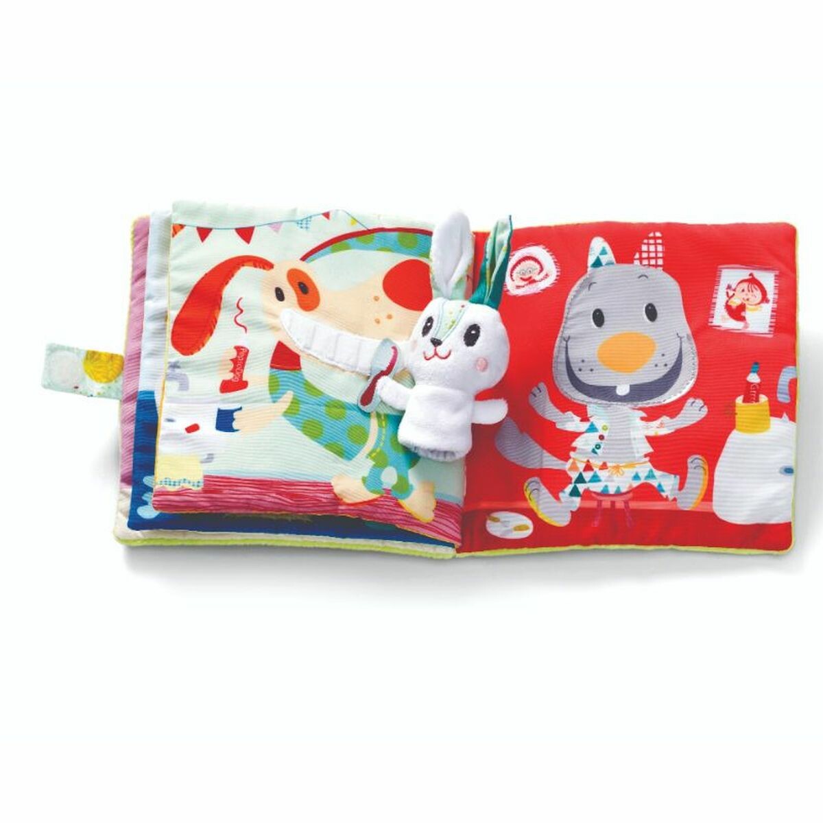 86831-Livre-en-tissu-Célestin-le-lapin-dentiste 2