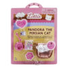 Les détails du chat Pandora pour poupée Lottie sont très soignés avec une attention particulière portée aux détails.
