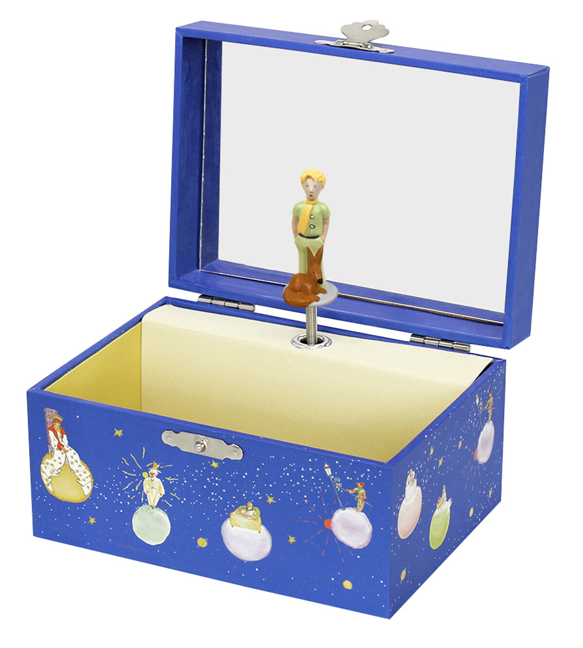 Un coffret musical où l'on peut y déposer bijoux, trésors et secrets à l'abris des regards !