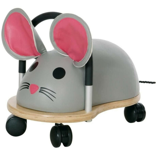 Ce porteur trotteur Wheelybug souris grand modèle est un porteur spécialement conçu pour les enfants de 2,5 à 5 ans. Avec 4 roues complètement folles qui tournent dans tous les sens pour se diriger !