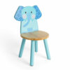 Avec cette chaise animal en bois très robuste dont le dossier est un éléphant, vous allez pouvoir passer des heures à vous amuser.
