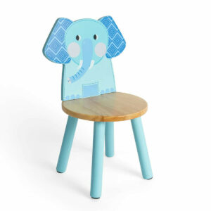 Chaise animal éléphant en bois