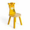 Avec cette chaise animal en bois très robuste dont le dossier est un léopard, vous allez pouvoir passer des heures à vous amuser.