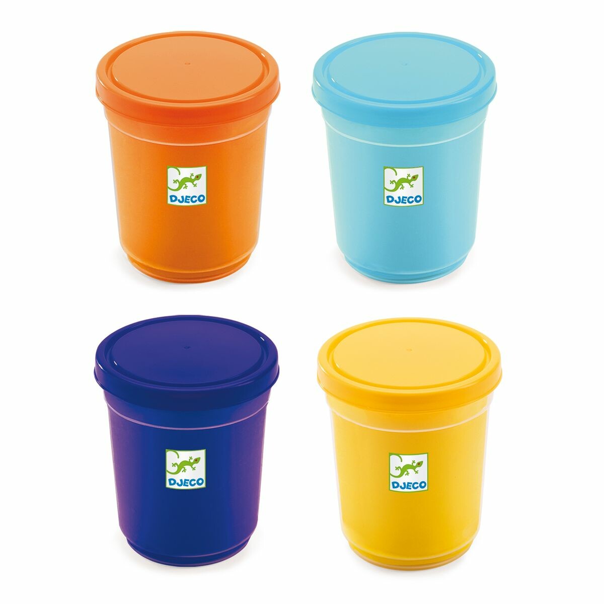 Lot de 4 pots de pâte à modeler classique