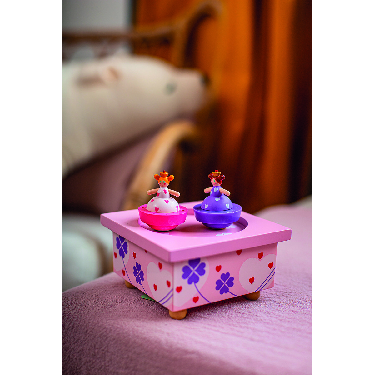 Cette boîte à musique est livrée dans une belle boîte cadeau prête à offrir !