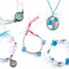 Pour créer de jolis bijoux colorés avec de beaux oiseaux et papillons en combinant les perles et rubans avec les petits accessoires de son choix