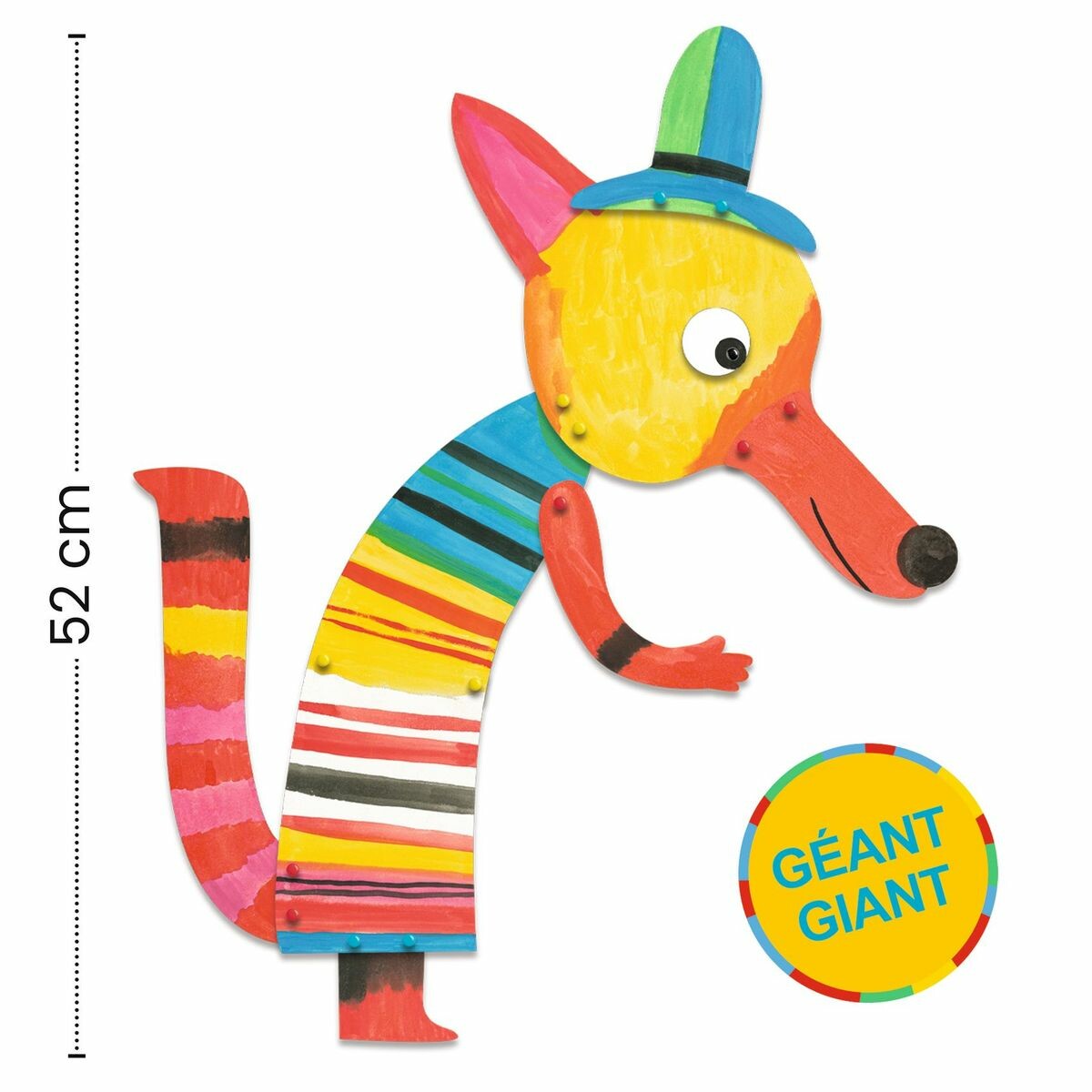 -peinture-famille-renard- Un joli coffret de peinture pour décorer et reconstituer la famille renard
