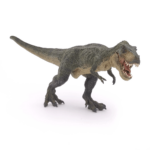 La figurine Dinosaure T-rex courant vert vous transporte au temps des dinosaure