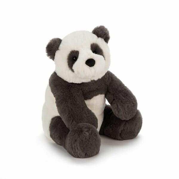 Peluche Harry le Panda (taille moyenne 26cm). Convient dès la naissance