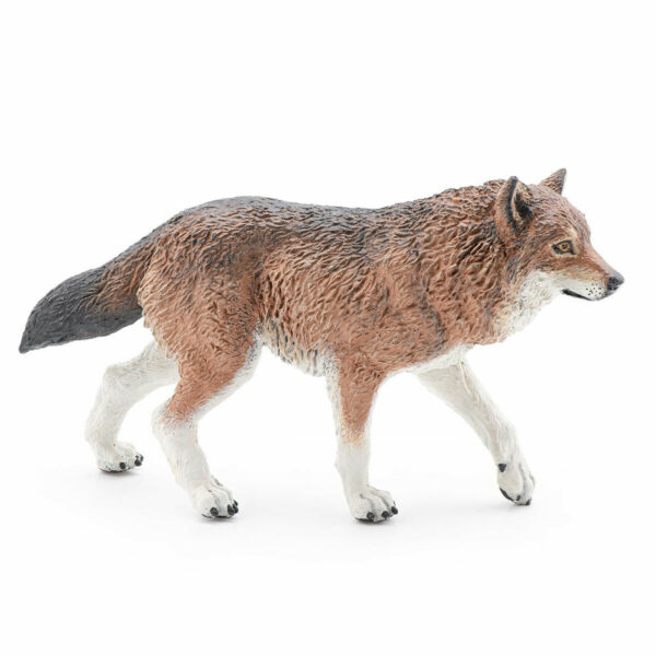 La figurine Loup fait partie des animaux de la forêt que que les petits et les grands auront plaisir à animer.