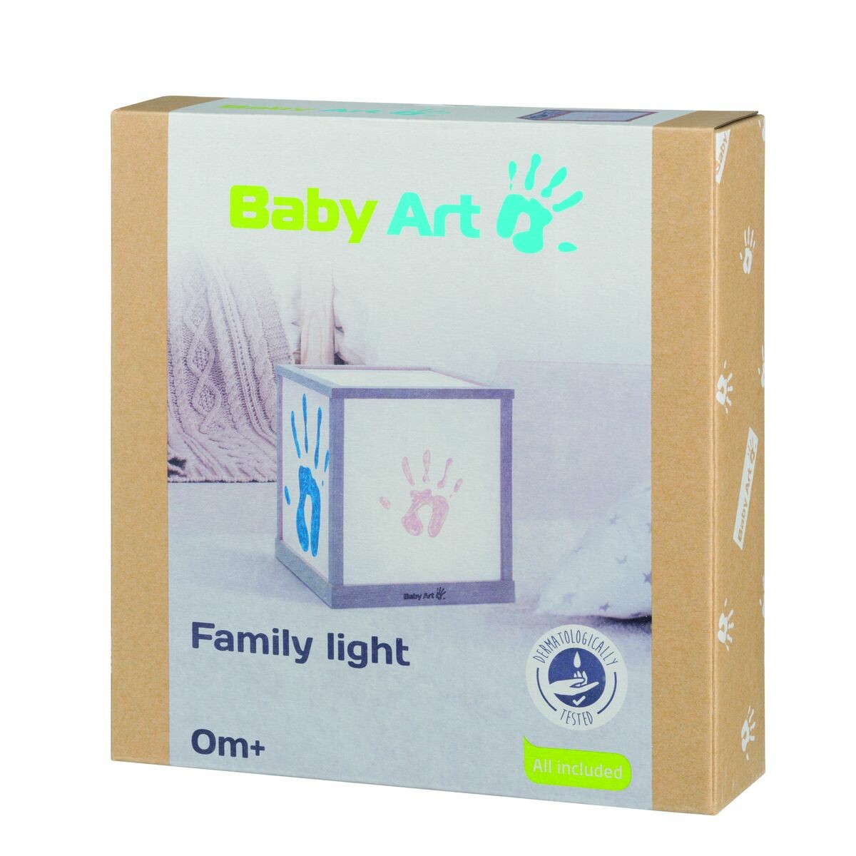 family-light Veilleuse avec empreintes de toute la famille. Dès 3 ans