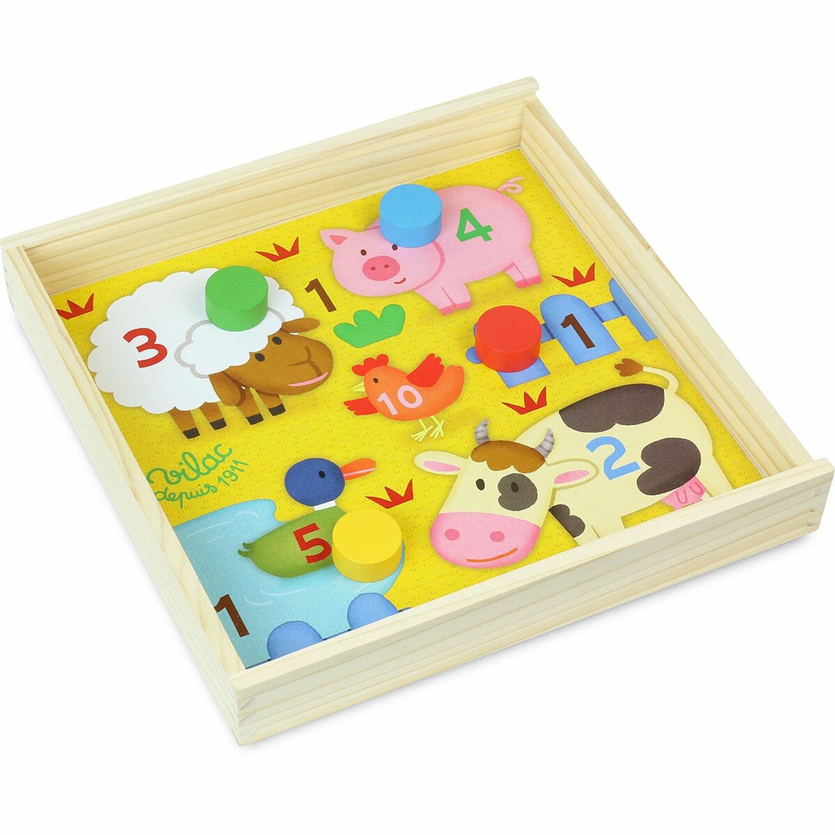 Coffret-jeux-pour-les-tous-petits-thème-ferme Coffret de jeux des tout-petits
