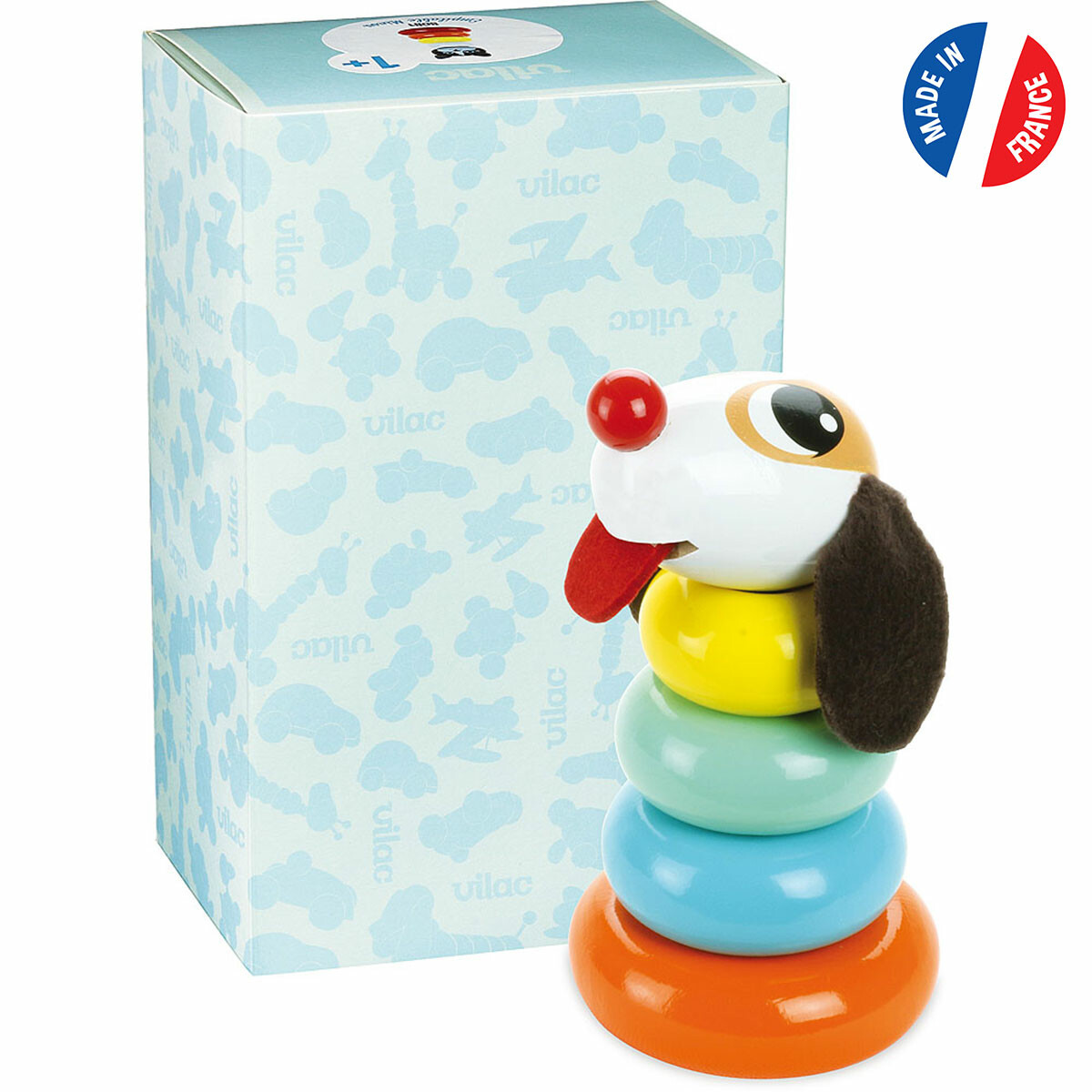 On peut apprendre les couleurs et le principe des tailles croissantes (ou décroissantes).