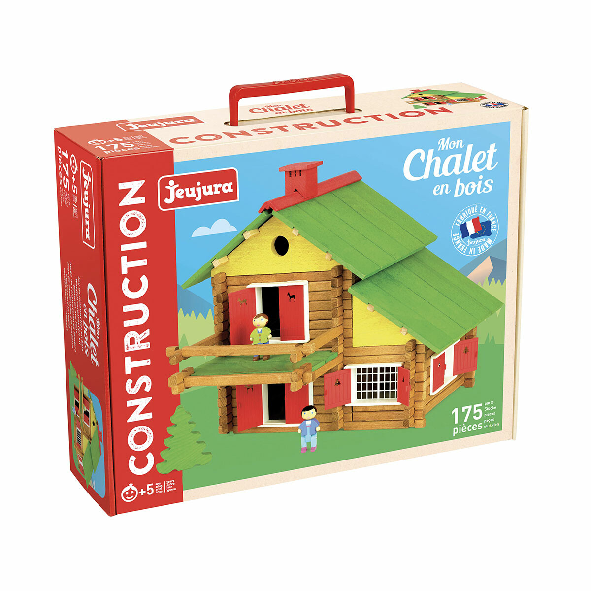 Des heures garanties à monter et démonter ce chalet "vieux" de bientôt 80 ans !